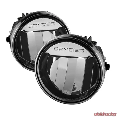 Spyder Auto Chrome LED Fog Lights for Ford F-150 2009-2014, 15009 Model - FL-YD-FF15009-LED-C