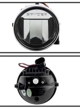 Spyder Auto Chrome LED Fog Lights for Ford F-150 2009-2014, 15009 Model                                     - FL-YD-FF15009-LED-C - Image 2