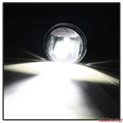 Spyder Auto Chrome LED Fog Lights for Ford F-150 2009-2014, 15009 Model - FL-YD-FF15009-LED-C