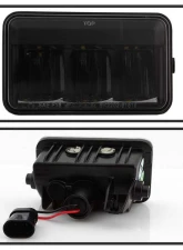 Spyder Auto LED Fog Lights Black for Ford F-150 2015-2022, 15015 Model                                     - FL-YD-FF15015-LED-BK - Image 2
