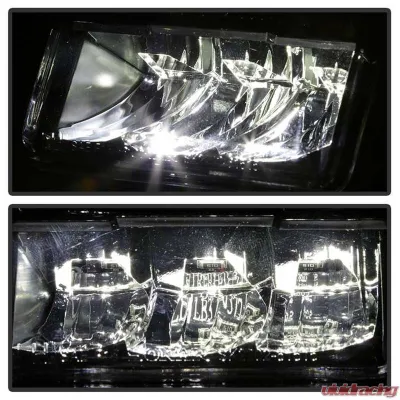 Spyder Auto LED Fog Lights Black for Ford F-150 2015-2022, 15015 Model - FL-YD-FF15015-LED-BK
