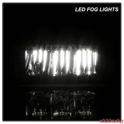 Spyder Auto LED Fog Lights Black for Ford F-150 2015-2022, 15015 Model - FL-YD-FF15015-LED-BK
