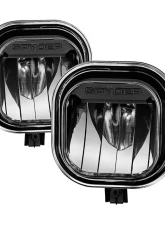 Spyder Auto Black LED Fog Lights for Ford F-550 Superduty 2011-2014                                     - FL-YD-FS11-LED-BK - Image 4