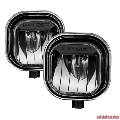 Spyder Auto Black LED Fog Lights for Ford F-550 Superduty 2011-2014 - FL-YD-FS11-LED-BK