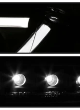 Spyder Auto Black DRL Projector Headlights for 2005-2008 Audi A4 Halogen Non-Convertible                                     - PRO-YD-AA405-LTDRL-G2-BK - Image 7