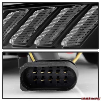 Spyder Auto Apex High Power LED Headlight Black Halogen for Audi A4 S4 2013-2016 - PRO-YD-AA413HALAP-BK