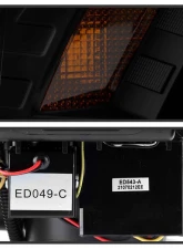 Spyder Auto Apex High Power LED Headlight Black Halogen for Audi A4 S4 2013-2016                                     - PRO-YD-AA413HALAP-BK - Image 5