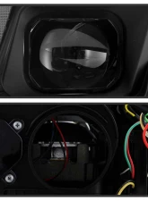 Spyder Auto Apex High Power LED Headlight Black HID for Audi A4/S4 2013-2016                                     - PRO-YD-AA413HIDAP-BK - Image 3