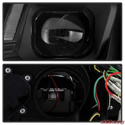 Spyder Auto Apex High Power LED Headlight Black HID for Audi A4/S4 2013-2016 - PRO-YD-AA413HIDAP-BK