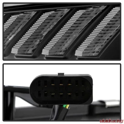 Spyder Auto Apex High Power LED Headlight Black HID for Audi A4/S4 2013-2016 - PRO-YD-AA413HIDAP-BK