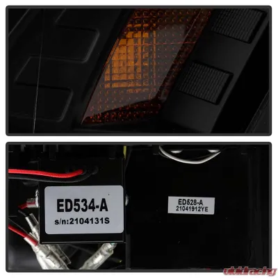 Spyder Auto Apex High Power LED Headlight Black HID for Audi A4/S4 2013-2016 - PRO-YD-AA413HIDAP-BK