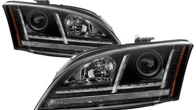 Spyder Auto Signature Sequential Turn Signal Projector Headlight Black for Audi TT 2008-2015                                     - PRO-YD-ATT08-BK - Image 16