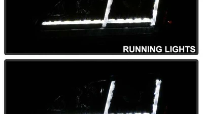 Spyder Auto Signature Sequential Turn Signal Projector Headlight Black for Audi TT 2008-2015                                     - PRO-YD-ATT08-BK - Image 9