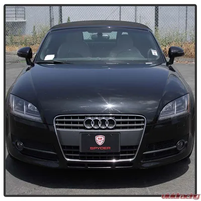 Spyder Auto Signature Sequential Turn Signal Projector Headlight Black for Audi TT 2008-2015 - PRO-YD-ATT08-BK