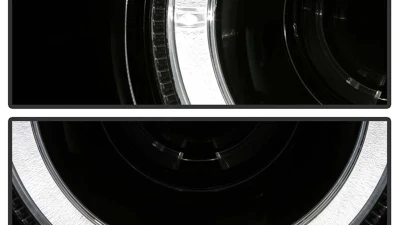 Spyder Auto Chrome LED Halo Projector Headlights for BMW E32 740iL 1992, High/Low H1                                     - PRO-YD-BMWE34-HL-C - Image 10