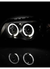 Spyder Auto Halo Black Projector Headlights for BMW E87 1-Series 2008-2010                                     - PRO-YD-BMWE87-HL-BK - Image 8