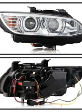 Spyder Auto Signature Projector Headlights LED DRL Chrome for BMW E92 3 Series 2008-2010                                     - PRO-YD-BMWE9208-DRL-C - Image 2