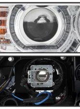 Spyder Auto Signature Projector Headlights LED DRL Chrome for BMW E92 3 Series 2008-2010                                     - PRO-YD-BMWE9208-DRL-C - Image 3