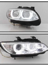 Spyder Auto Signature Projector Headlights LED DRL Chrome for BMW E92 3 Series 2008-2010                                     - PRO-YD-BMWE9208-DRL-C - Image 8