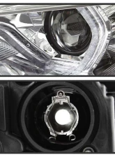 Spyder Auto Projector Headlights with LED DRL Chrome for BMW 3-Series F30 2012-2014                                     - PRO-YD-BMWF3012-DRL-C - Image 4