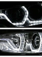 Spyder Auto Projector Headlights with LED DRL Chrome for BMW 3-Series F30 2012-2014                                     - PRO-YD-BMWF3012-DRL-C - Image 7