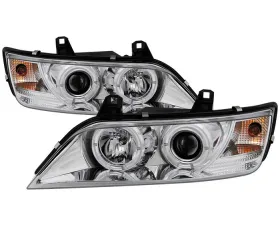 Spyder Auto Halo Chrome Projector Headlights for BMW Z3 1996-2002, High-Lumen, Durable Design