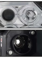 Spyder Auto Chrome HID Halo Projector Headlights for BMW Z4 2003-2008                                     - PRO-YD-BMWZ403-HID-C - Image 4