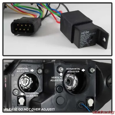 Spyder Auto Chrome HID Halo Projector Headlights for BMW Z4 2003-2008 - PRO-YD-BMWZ403-HID-C