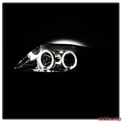 Spyder Auto Chrome HID Halo Projector Headlights for BMW Z4 2003-2008 - PRO-YD-BMWZ403-HID-C