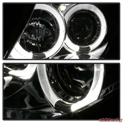Spyder Auto Chrome HID Halo Projector Headlights for BMW Z4 2003-2008 - PRO-YD-BMWZ403-HID-C