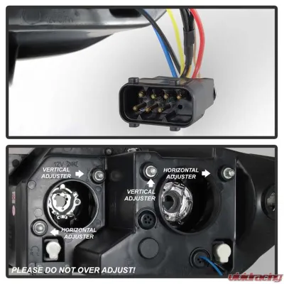 Spyder Auto Non-HID Halo Chrome Projector Headlights for BMW Z4 2003-2008 - PRO-YD-BMWZ403-HL-C