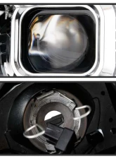 Spyder Auto Signature Halogen Projector Headlights Chrome for 2016-2020 Chevrolet Camaro                                     - PRO-YD-CCAM16HALSI-SEQ-C - Image 3