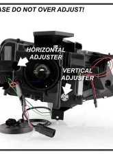 Spyder Auto Signature Halogen Projector Headlights Chrome for 2016-2020 Chevrolet Camaro                                     - PRO-YD-CCAM16HALSI-SEQ-C - Image 5