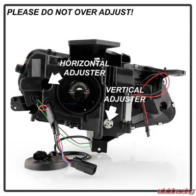 Spyder Auto Signature Halogen Projector Headlights Chrome for 2016-2020 Chevrolet Camaro - PRO-YD-CCAM16HALSI-SEQ-C