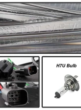 Spyder Auto Signature Halogen Projector Headlights Chrome for 2016-2020 Chevrolet Camaro                                     - PRO-YD-CCAM16HALSI-SEQ-C - Image 6