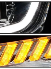 Spyder Auto Signature Halogen Projector Headlights Chrome for 2016-2020 Chevrolet Camaro                                     - PRO-YD-CCAM16HALSI-SEQ-C - Image 9