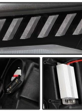 Spyder Auto Signature HID Projector Headlights Black for 2016-2020 Chevrolet Camaro                                     - PRO-YD-CCAM16HIDSI-SEQ-BK - Image 4