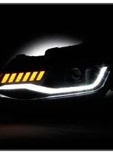Spyder Auto Signature HID Projector Headlights Black for 2016-2020 Chevrolet Camaro                                     - PRO-YD-CCAM16HIDSI-SEQ-BK - Image 8