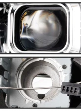 Spyder Auto Signature HID Projector Headlights Chrome for Chevrolet Camaro 2016-2020                                     - PRO-YD-CCAM16HIDSI-SEQ-C - Image 3