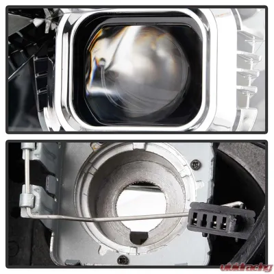 Spyder Auto Signature HID Projector Headlights Chrome for Chevrolet Camaro 2016-2020 - PRO-YD-CCAM16HIDSI-SEQ-C