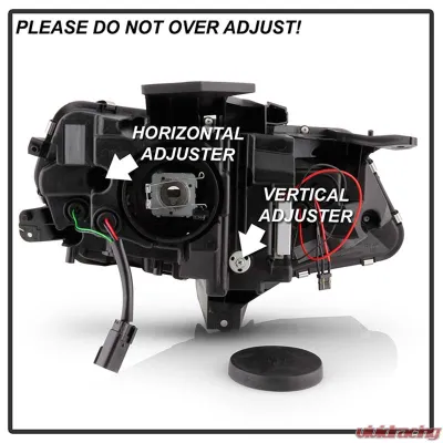 Spyder Auto Signature HID Projector Headlights Chrome for Chevrolet Camaro 2016-2020 - PRO-YD-CCAM16HIDSI-SEQ-C