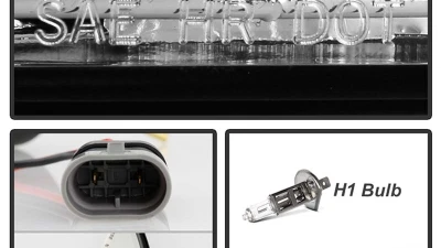 Spyder Auto Chrome Projector Headlights for GMC Yukon 1992-1999 with Replaceable City Lights                                     - PRO-YD-CCK88-C - Image 7