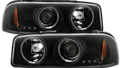 Spyder Auto Black Projector Headlights for GMC Yukon Denali Yukon XL 2000-2006                                     - PRO-YD-CDE00-HL-BK - Image 10
