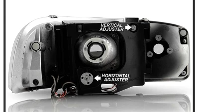 Spyder Auto Black Projector Headlights for GMC Yukon Denali Yukon XL 2000-2006                                     - PRO-YD-CDE00-HL-BK - Image 6