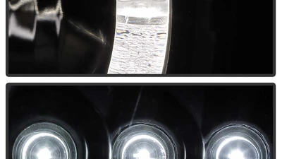 Spyder Auto Black Projector Headlights for GMC Yukon Denali Yukon XL 2000-2006                                     - PRO-YD-CDE00-HL-BK - Image 8