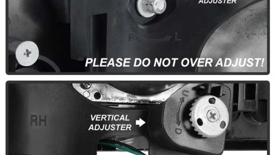 Spyder Auto Signature V2 Projector Headlights Light Bar DRL Chrome for GMC Sierra Denali Yukon 1999-2007                                     - PRO-YD-CDE00V2-LB-C - Image 5