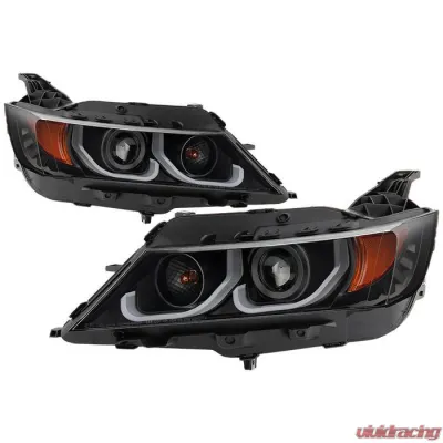 Spyder Auto Signature Projector Headlights Black for 2014-2019 Chevrolet Impala - PRO-YD-CHIP14-LB-BK