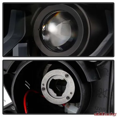 Spyder Auto Signature Projector Headlights Black for 2014-2019 Chevrolet Impala - PRO-YD-CHIP14-LB-BK
