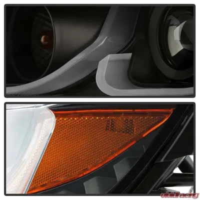 Spyder Auto Signature Projector Headlights Black for 2014-2019 Chevrolet Impala - PRO-YD-CHIP14-LB-BK