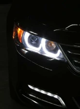 Spyder Auto Signature Projector Headlights Black for 2014-2019 Chevrolet Impala                                     - PRO-YD-CHIP14-LB-BK - Image 14